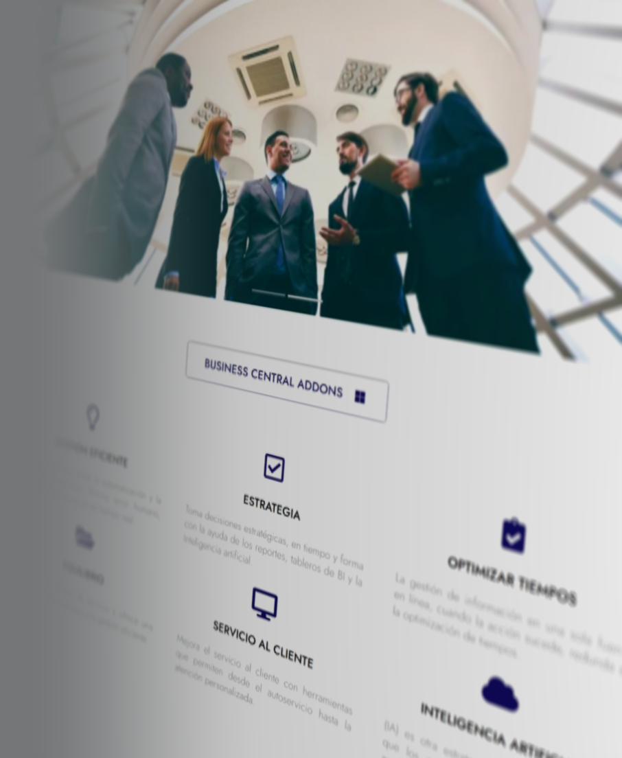 Sitio web Devsys de México